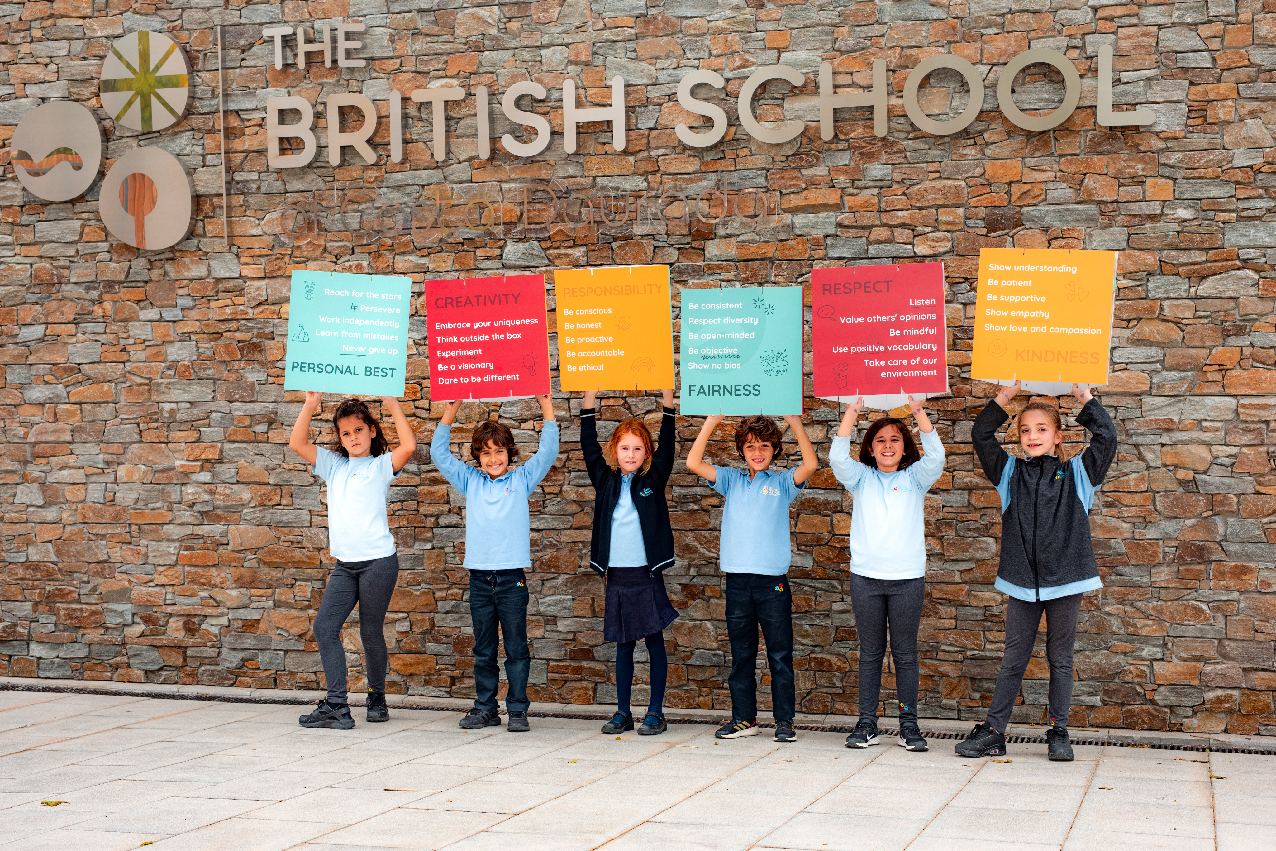 Valors educatius representació visual